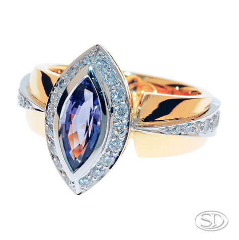 Adara–marquise-tanzanite-diamond-dress-ring-custom-made-2 - Stephen ...