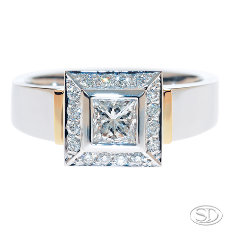 Clarity – diamond Dress ring - Stephen Dibb Jewellery