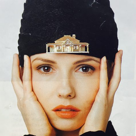 Australian-Jewellers-Design-Awards-Winner-Finalist-1998-brooch-worn-by-model-on-black-wool-hat